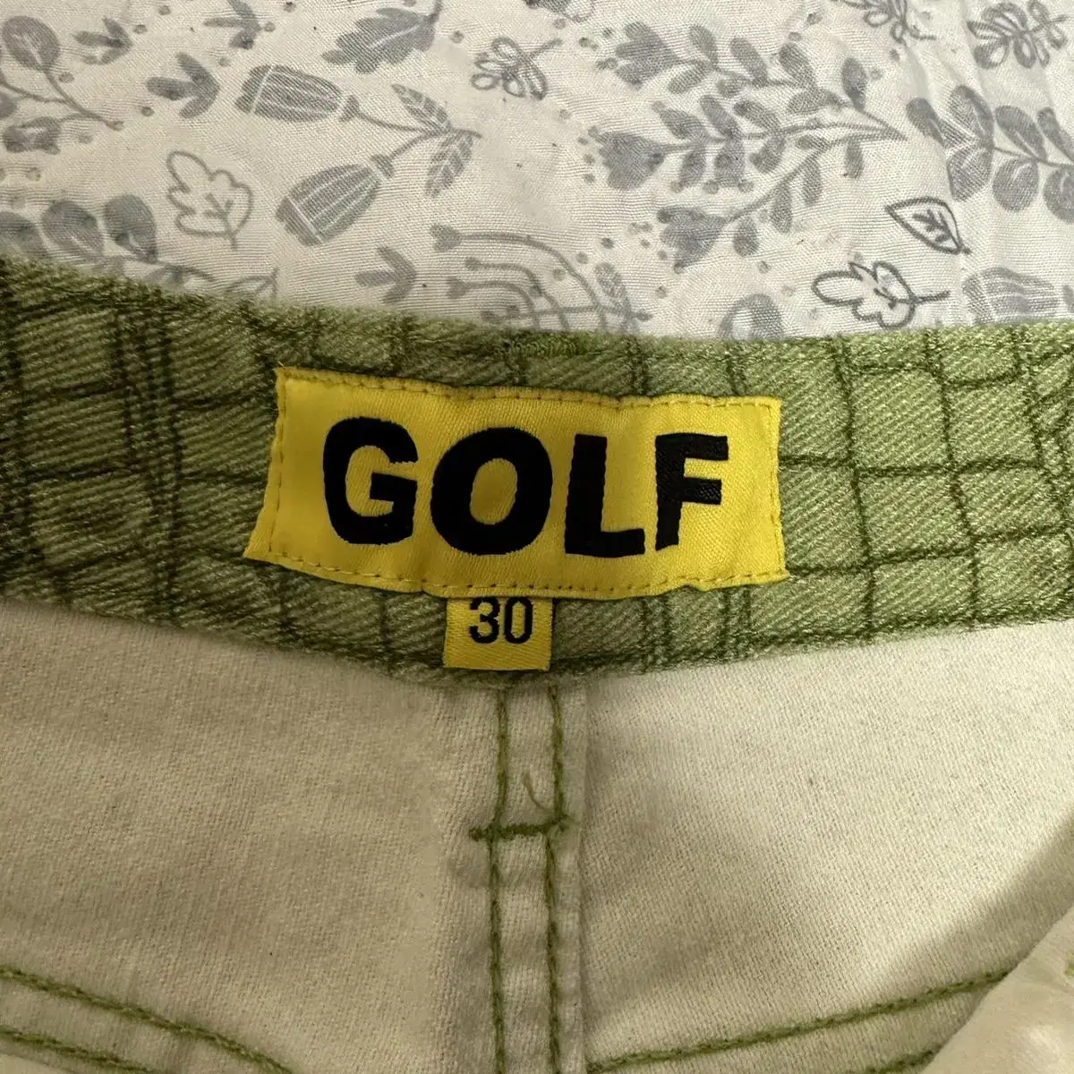 [30] 골프왕 Golf Wang Alligator Pants