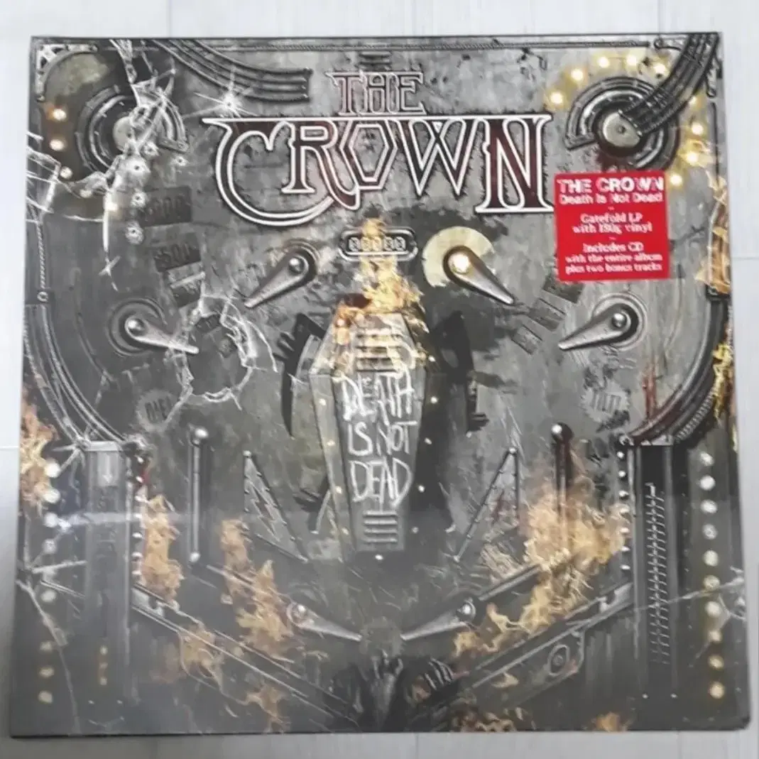 Rock 헤비메탈 데스메탈 Crown 미개봉 독일반 엘피 바이닐