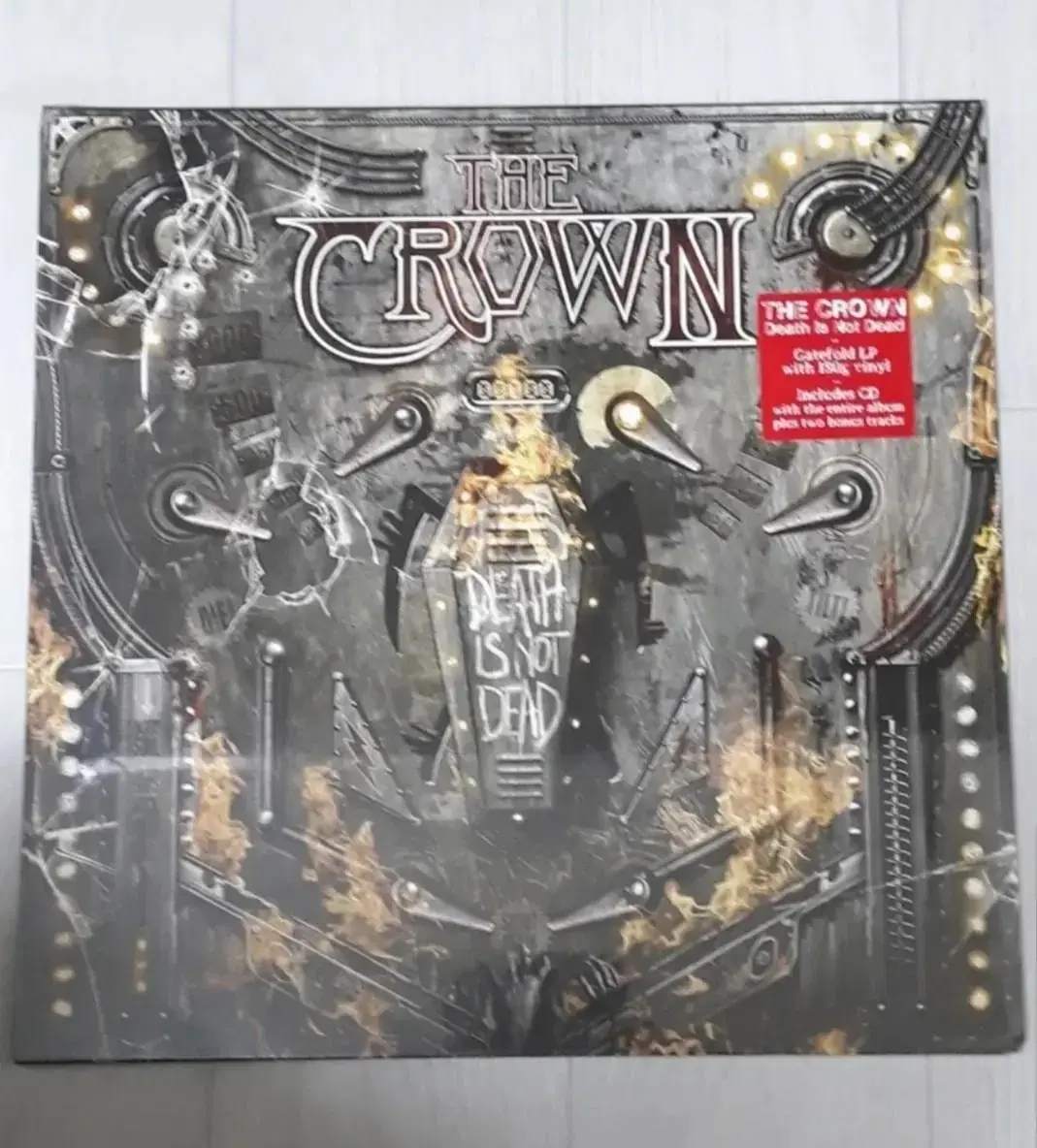 Rock 헤비메탈 데스메탈 Crown 미개봉 독일반 엘피 바이닐