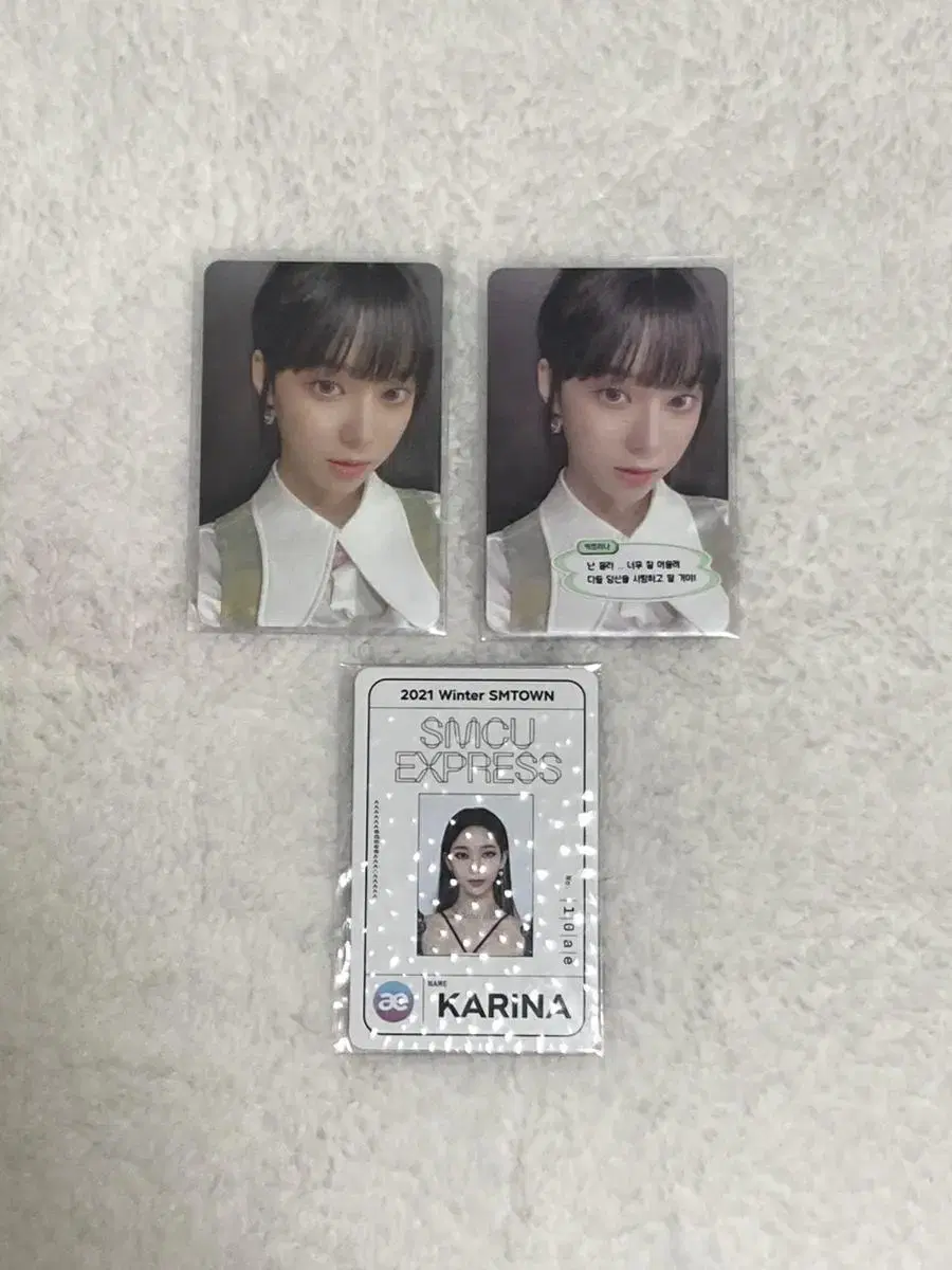 Bangs photocard