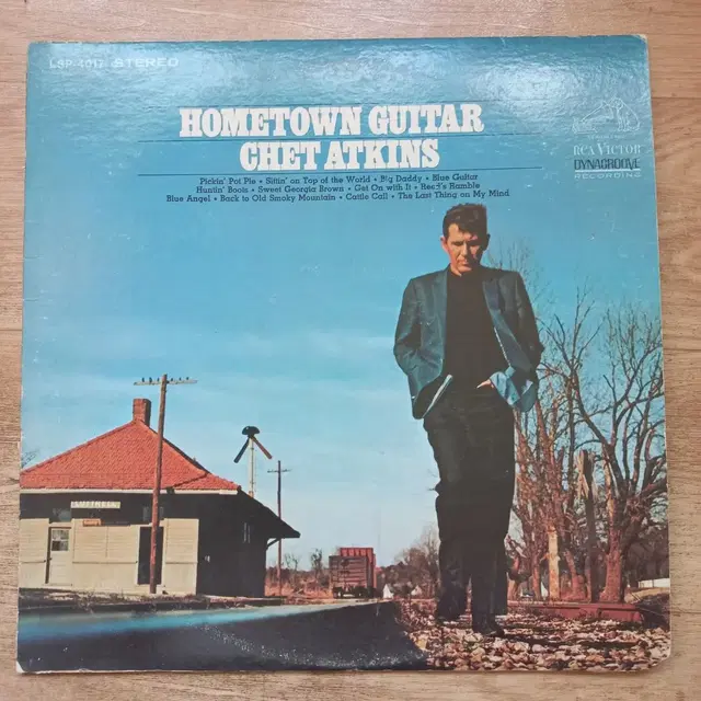 Lp중고 챗 앳킨스 HOMETOWN GUITAR CHET ATKINS