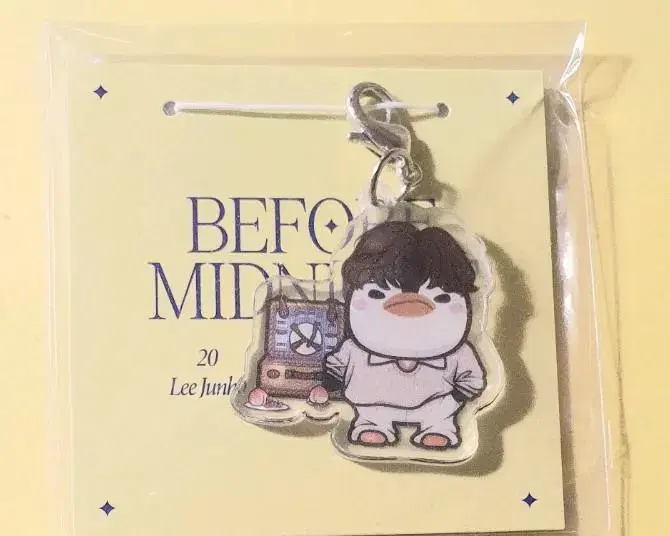 [Unsealed] 2PM lee junho 펭펭 acrylic keyring 비포 미드나잇 비미나 junho 굿즈