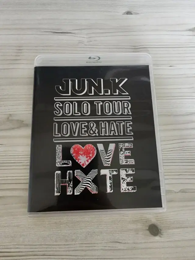 2pm 준케이 jun.k 블루레이 love hxte