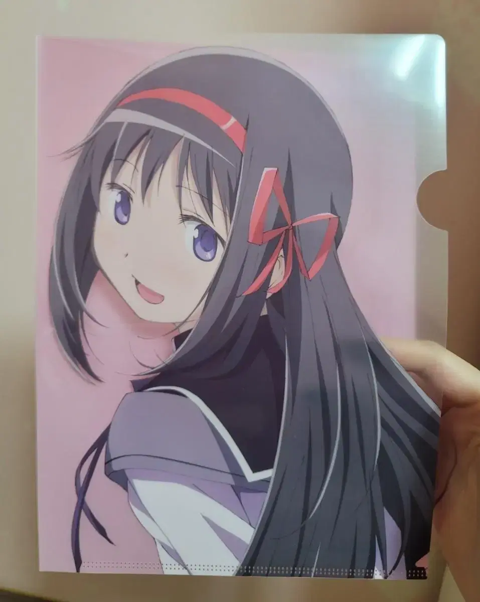 Akemi Homura Official Out-of-Print Clear File