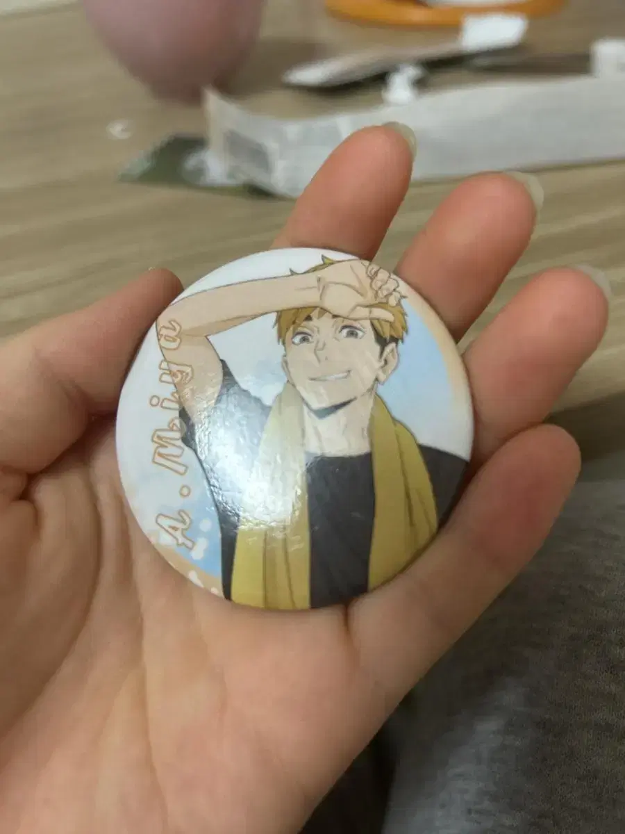 Atsumu haikyuu BadgePopnidang