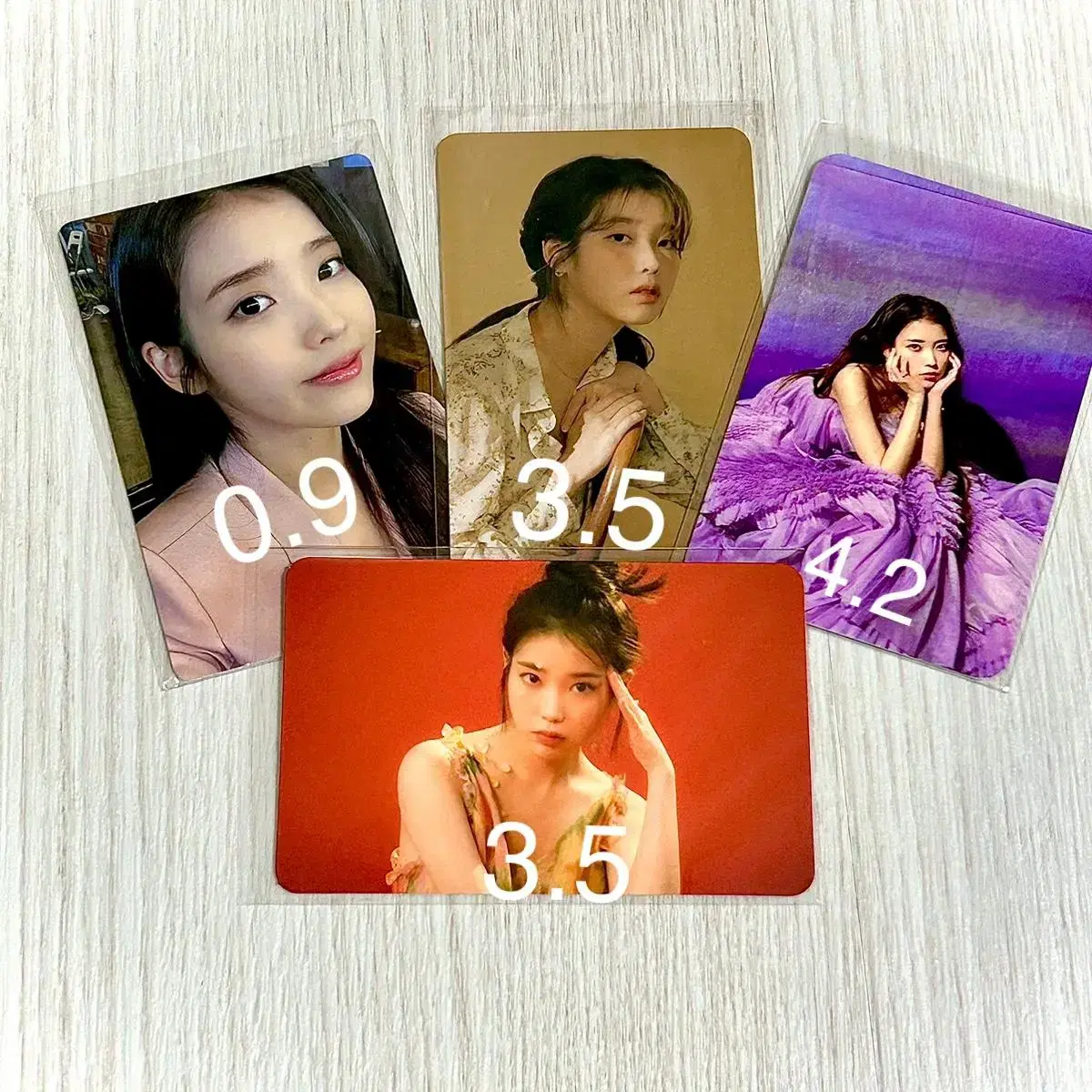 IU photocard Lilac music korea Yeongtong Fansa Pre-order Benefit /Limited Edition Idam Unreleased Photocard