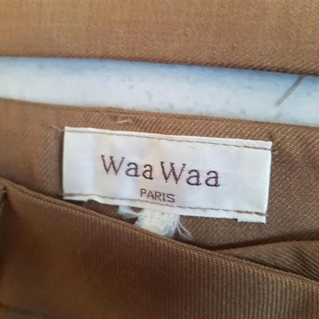 여성 긴팔 정장 바지 세트 WAA WAA PARIS (황토색)