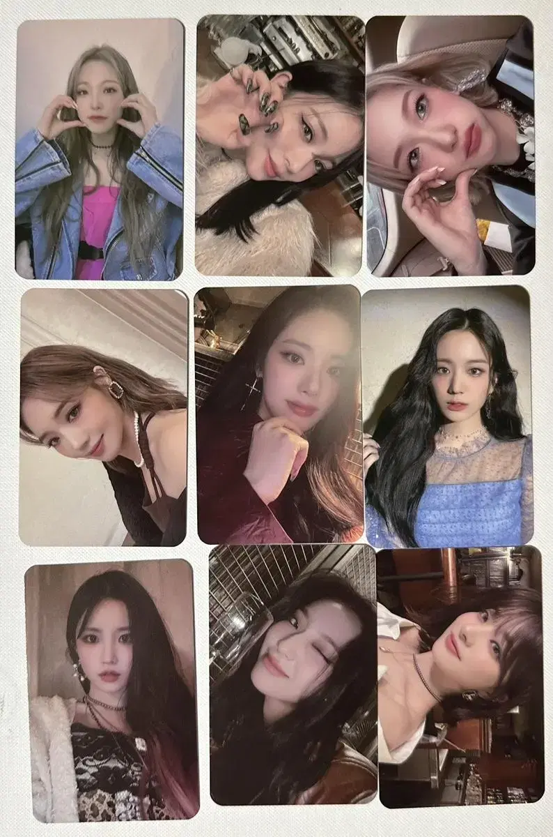 Fromis 9 DM beatroad unreleased photocard