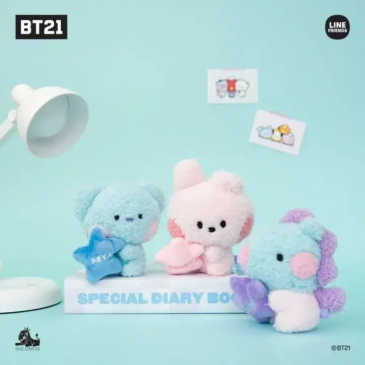 BT21일본 미니니 릴키홀더