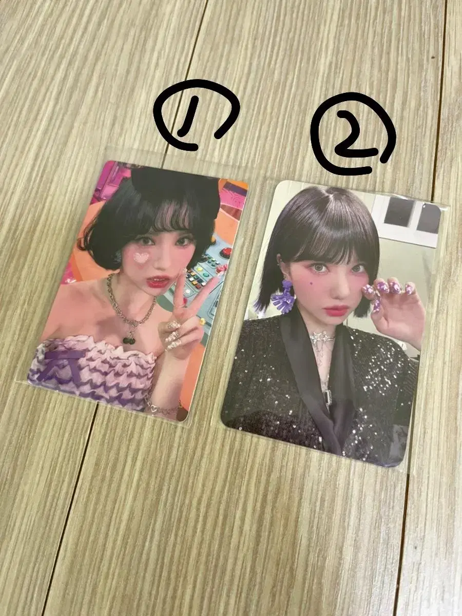 eunha, Bibi, Photocard (Woohung)