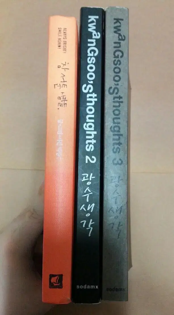 Books - True Clumsy People + Kwangsu Thinking 2,3 (bulk)