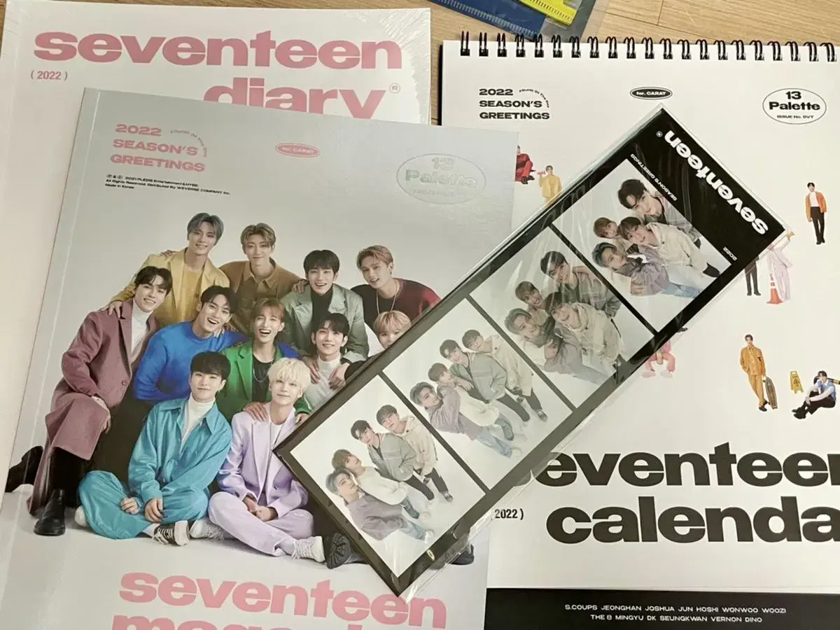 Seventeen 2022 season's greetings WTS