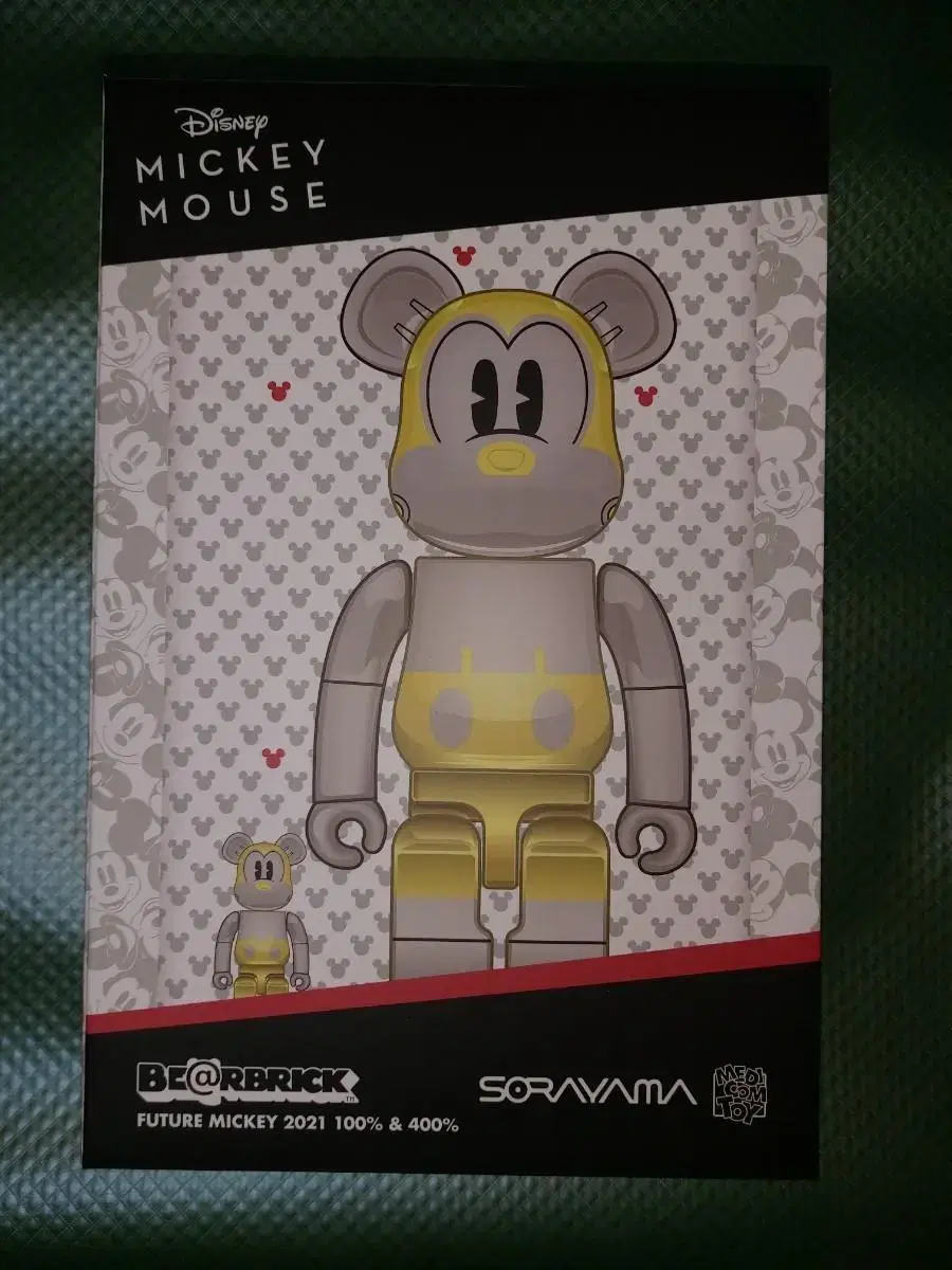 Mickey Mouse Bearbrick Hajime Sorayama 2G 2021 Unsealed