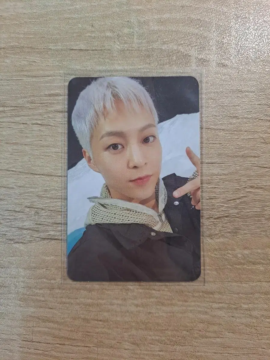 SMCU xiumin photocard