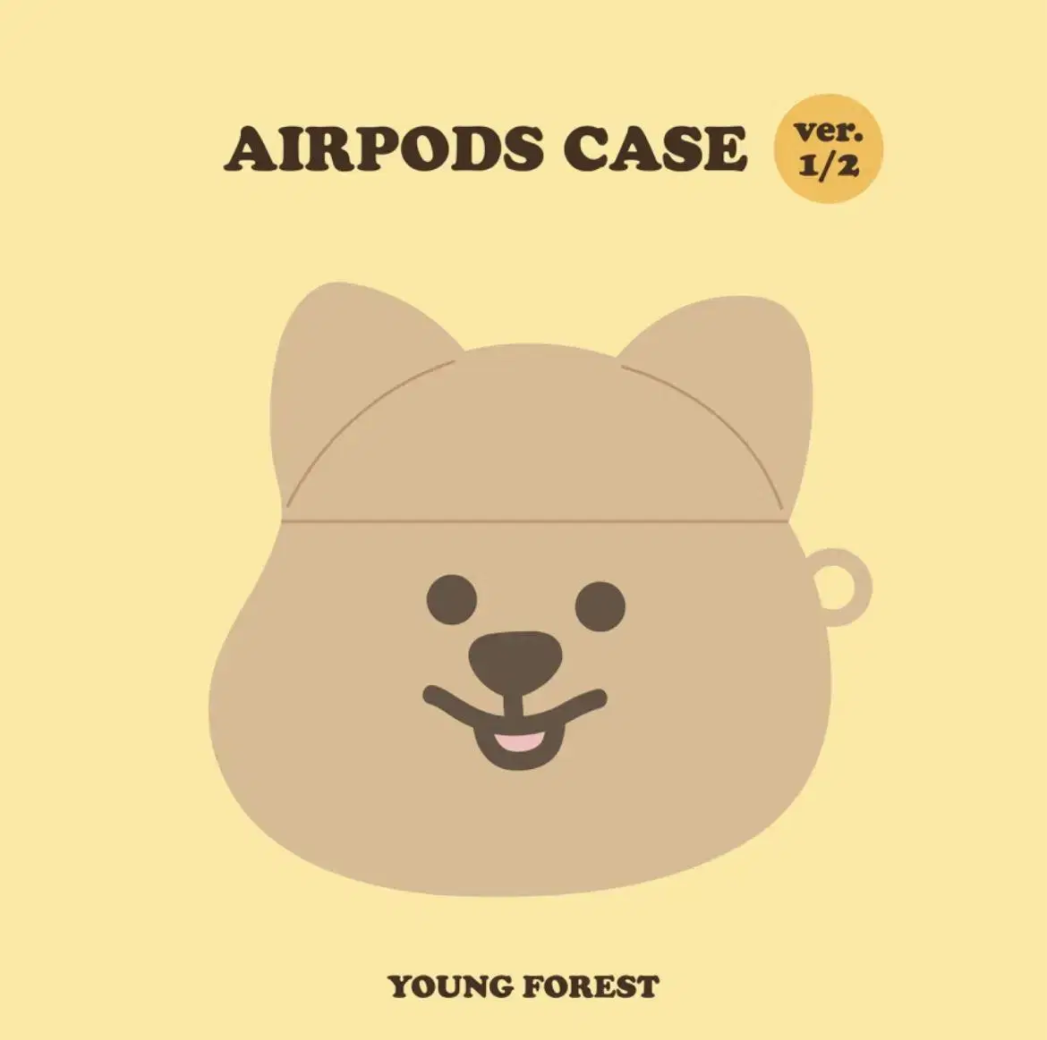 [Young-ee's Forest] Flower Car Face AirPod Case (1st/2nd Generation)