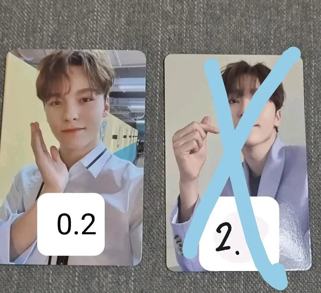 Hwa Koop Park Seungkwan vernon photocard