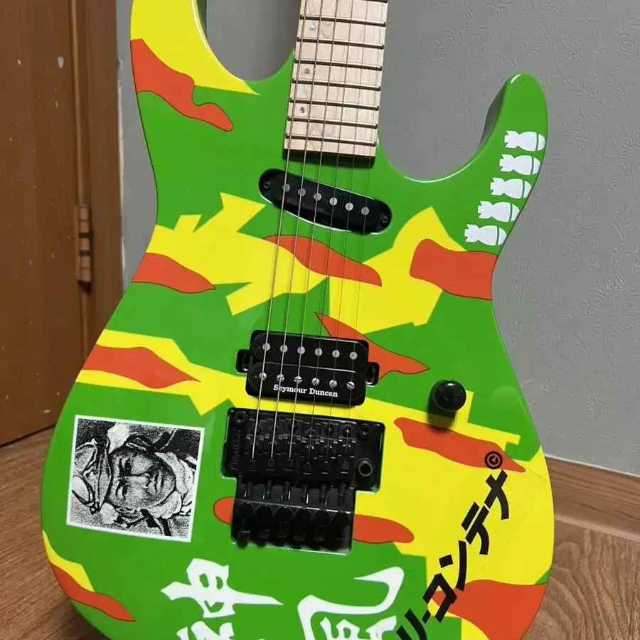 ESP LTD kamikaze green / KAMI4 / 카미카제 기타