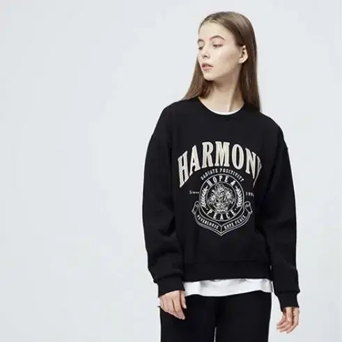 Geodano Man-to-man Sweatshirt Overfit Crop