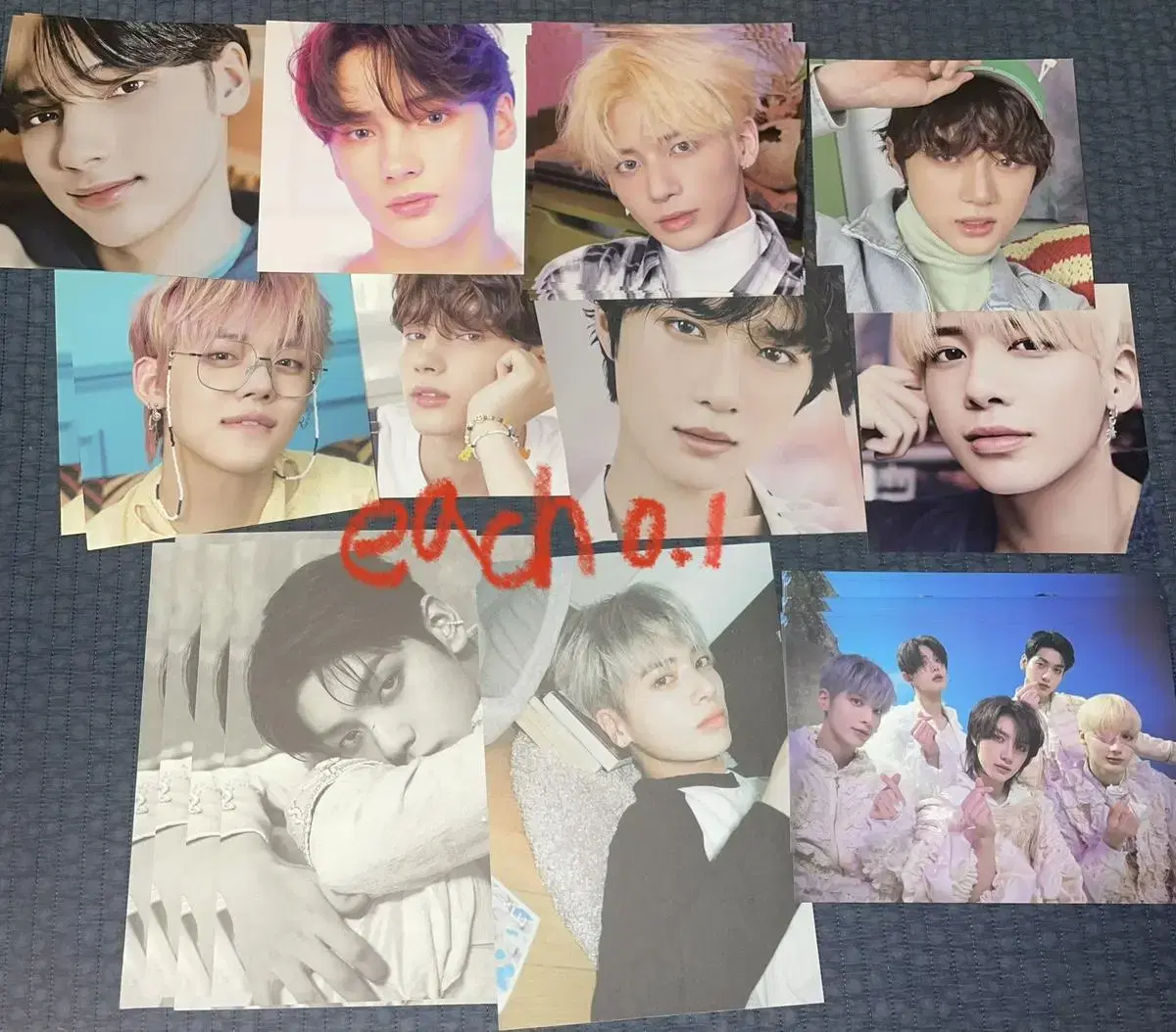 Tomorrow x together txt yeonjun soobin beomgyu taehyun hueningkai organizations postcard wts