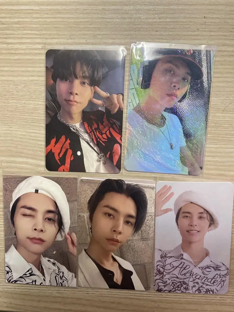 universe johnny sprint johnny seasons greetings johnnyphotocard wts