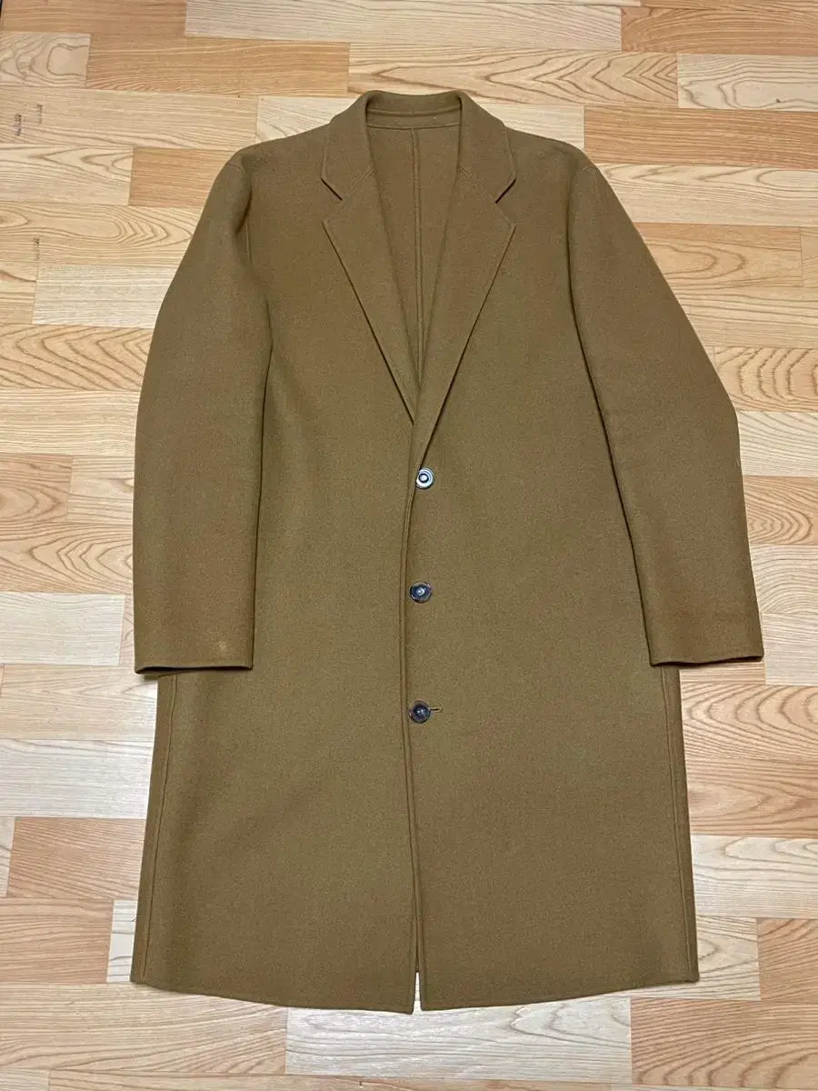 [size 46] Mamagari handmade wool and cashmere coat camel