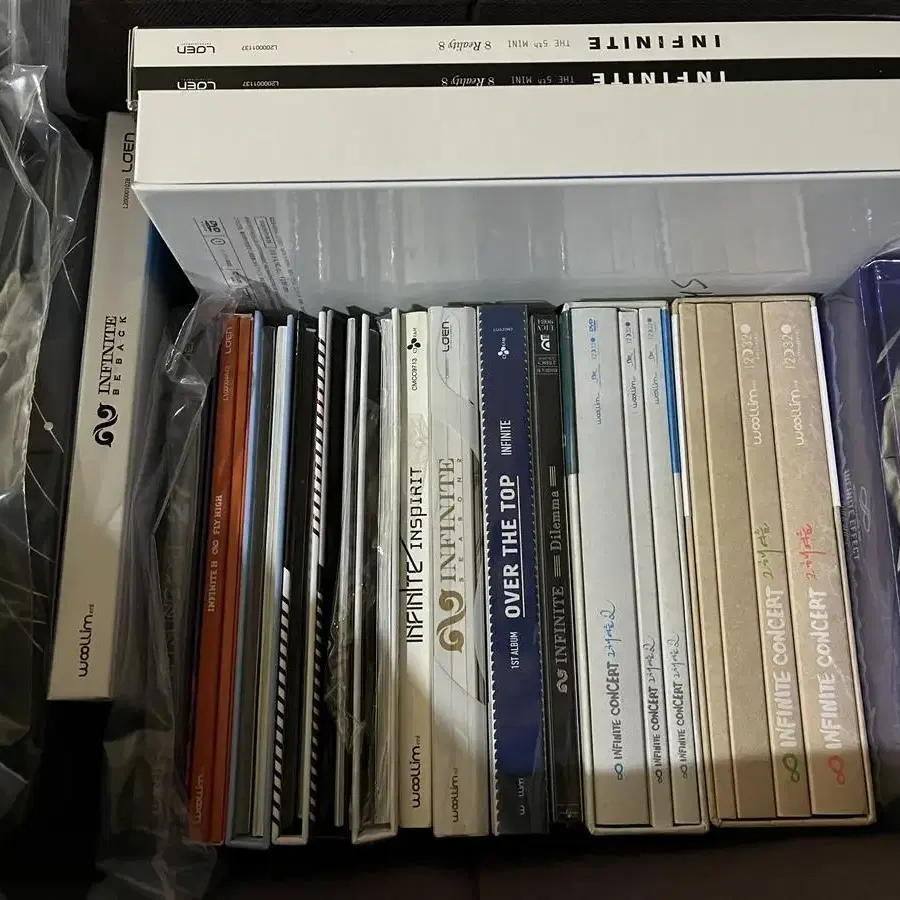 인피니트 앨범, DVD, LP