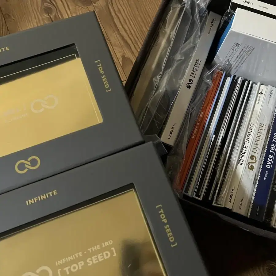 인피니트 앨범, DVD, LP