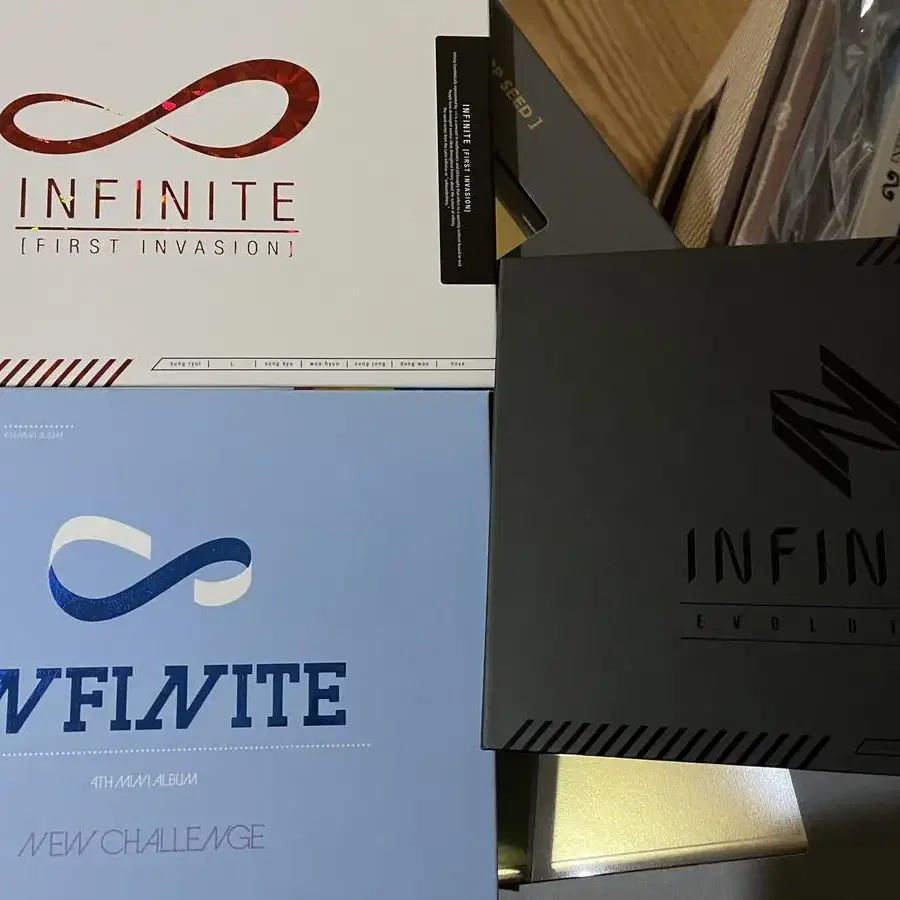 인피니트 앨범, DVD, LP