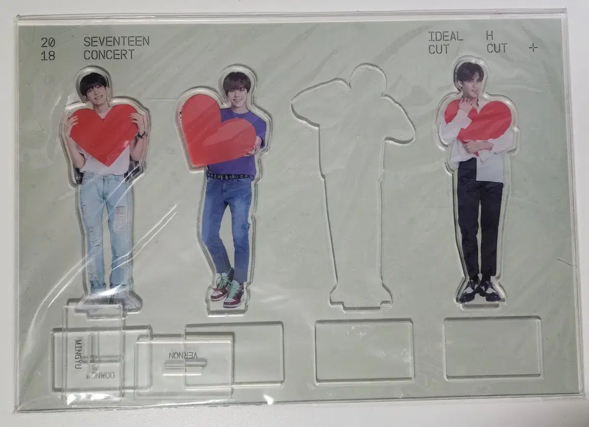 Seventeen Ideal Cut Hip Hop Team acrylic 등신대 / wonwoo mingyu vernon