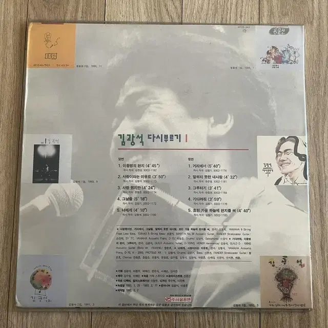 김광석 다시부르기1 LP