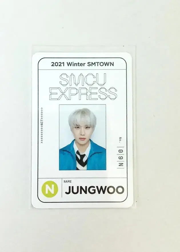 Winter Album Night Version jungwoo Passcard