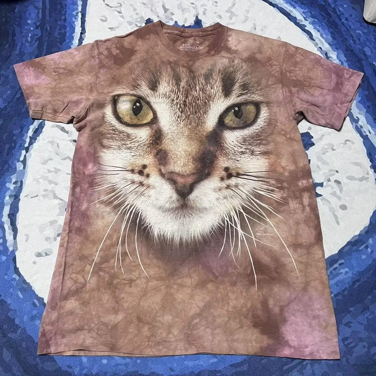 Cat full-print T-shirt