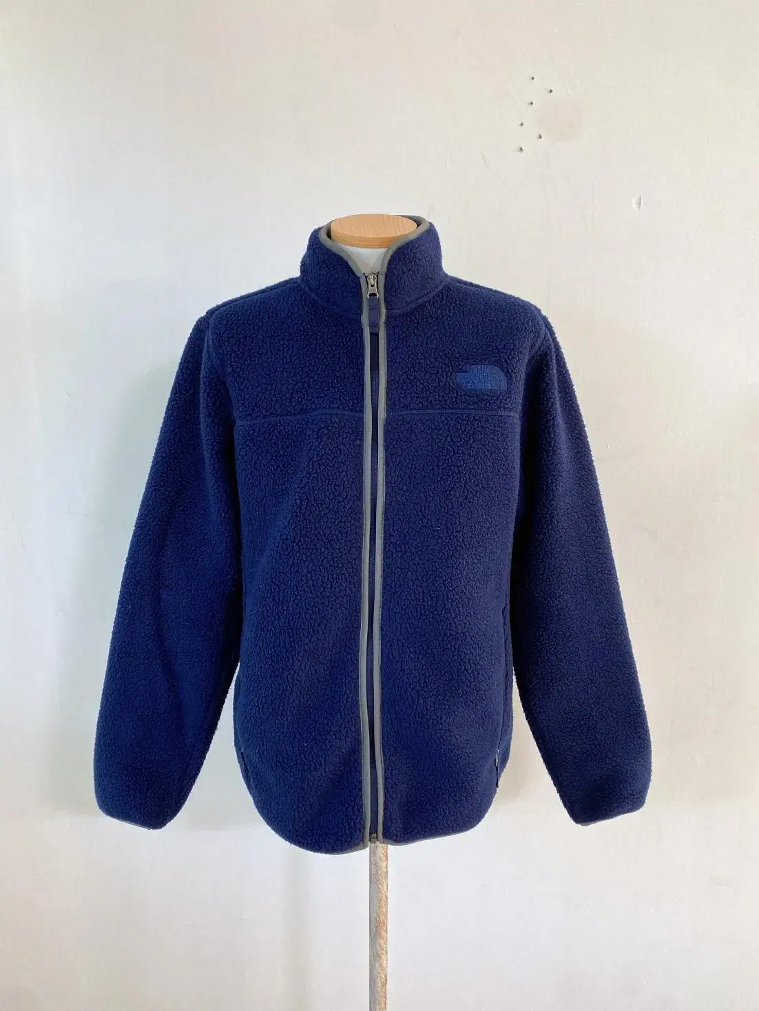 (95)North Face Men's Fleece Hooded Jacket