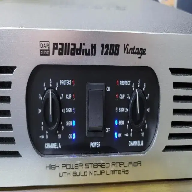 DAP 파워앰프 PALLADIUM 1200VINTAGE 600W+600W