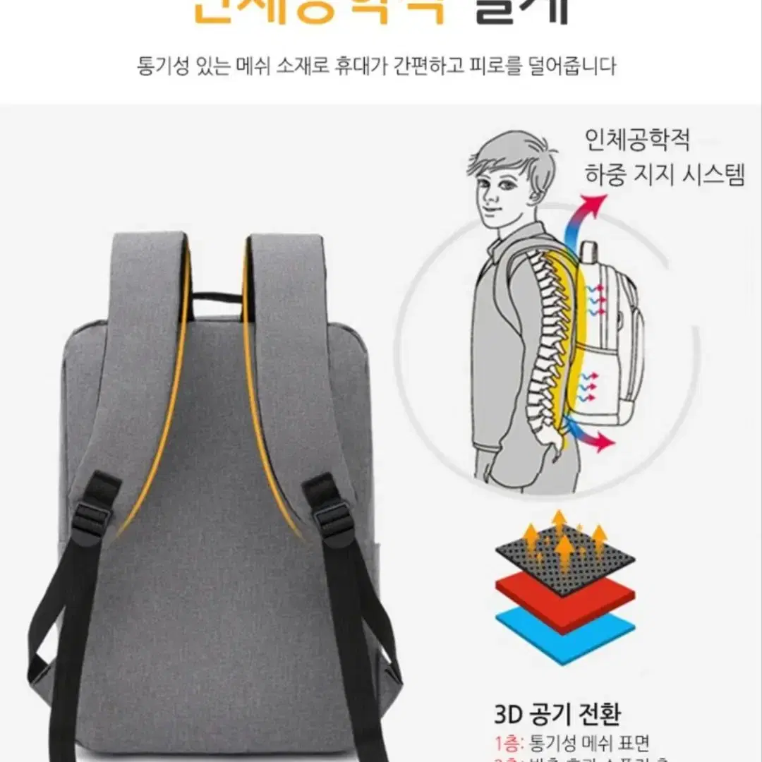 (무료배송) 1+1  기획전   노트북 직장인 백팩