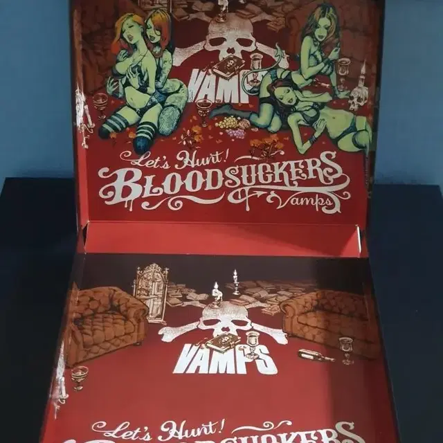 VAMPS 뱀프스 3집 앨범 BLOODSUCKERS 굿즈 한정반 hyde