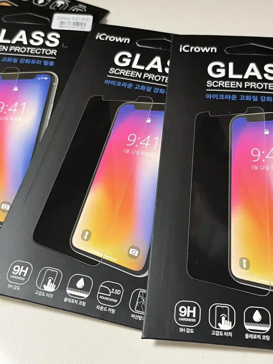 Galaxy A31 A32 Tempered Glass Film Samsung iCROWN icrown