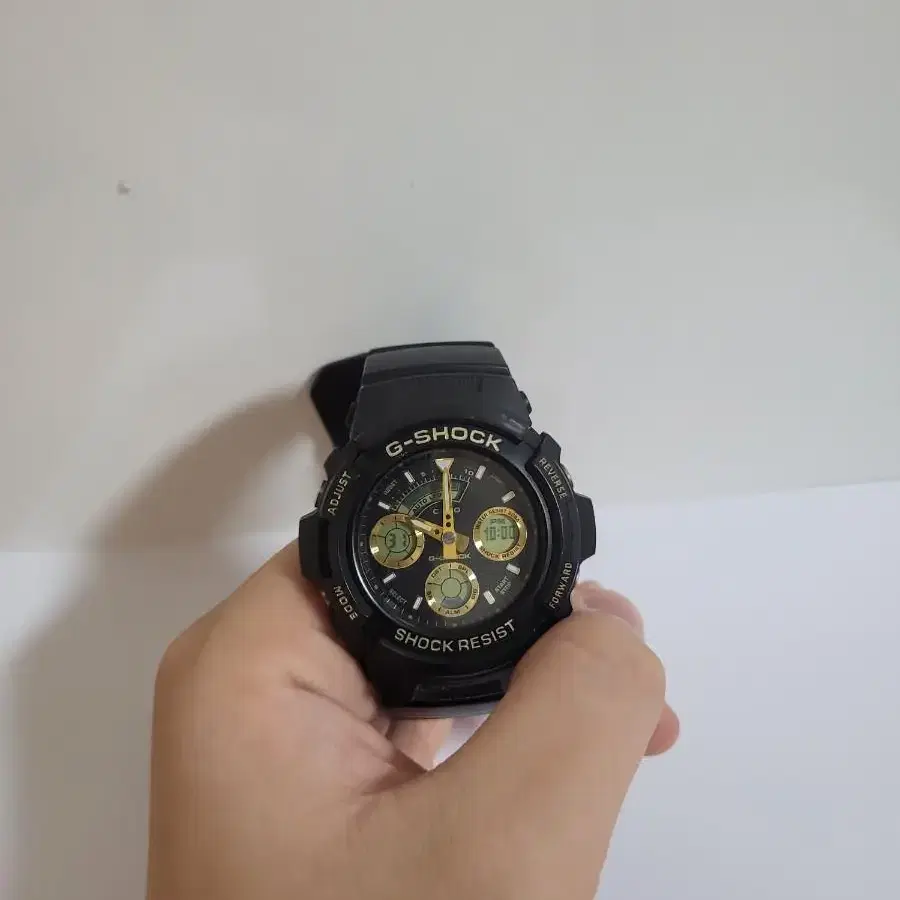 CASIO 지샥 아날로그 디지털 AW-591GBX-1A9