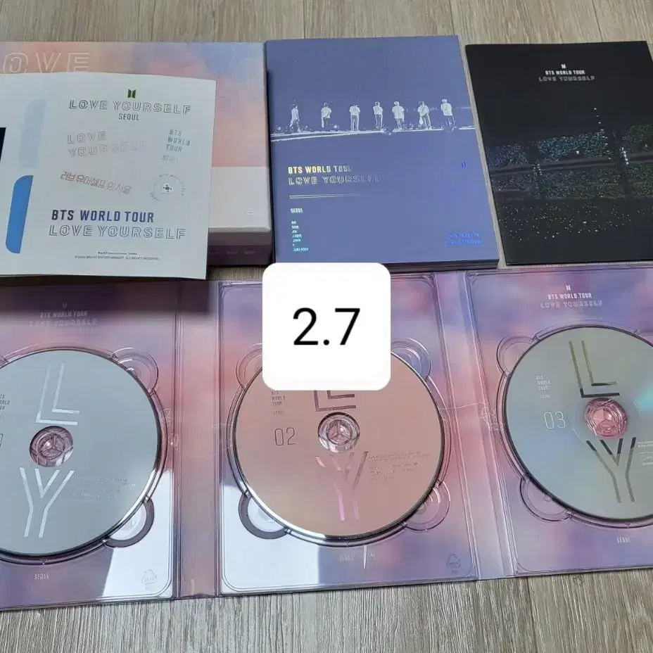 BTS world tour Love Yourself SEOUL DVD