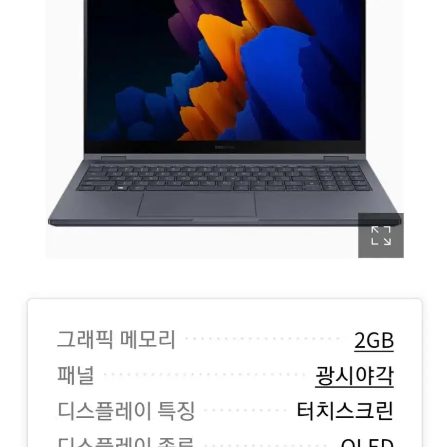 갤럭시북 플렉스2 NT950QDA-XC71B