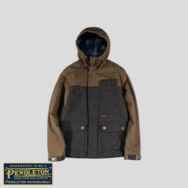 PENDLETON X O'Neill 펜들턴 오닐 브라운 차콜 하이퍼드라이