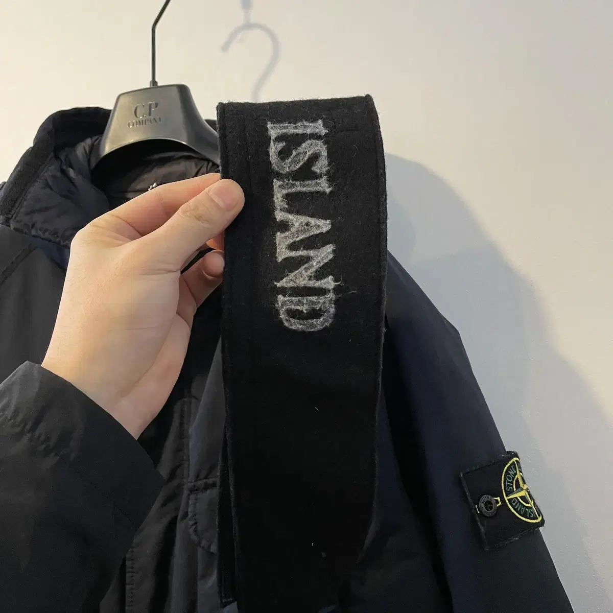 105 STONE ISLAND 스톤아일랜드 다비드 다운TC 거의새상품