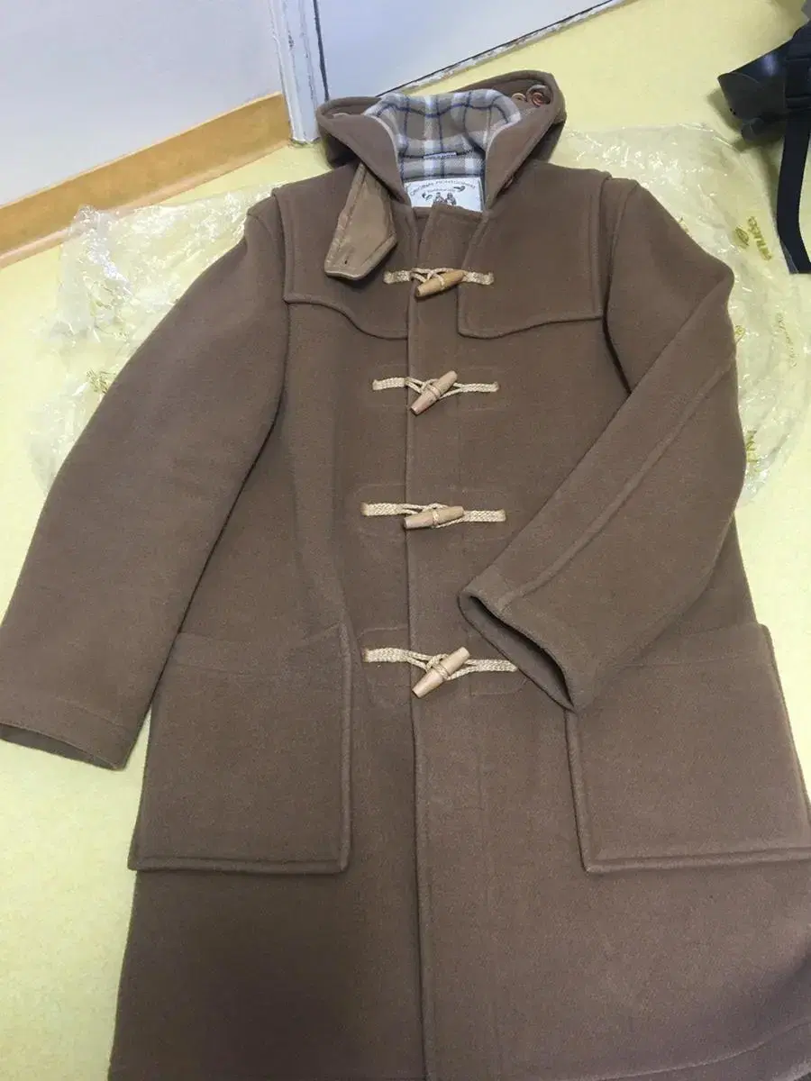 Montgomery Duffle Coat Beige 38