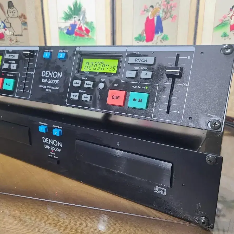 Vintage DENON DN-2000F Dual CD Player #데논CD블레이어,#더블CD데크