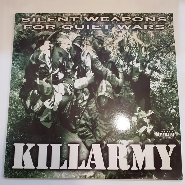 [중고LP] Killarmy - Silent Weapons For