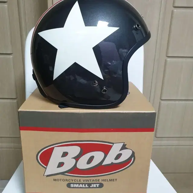 BOB 빈티지 오토바이 스쿠터 헬멧