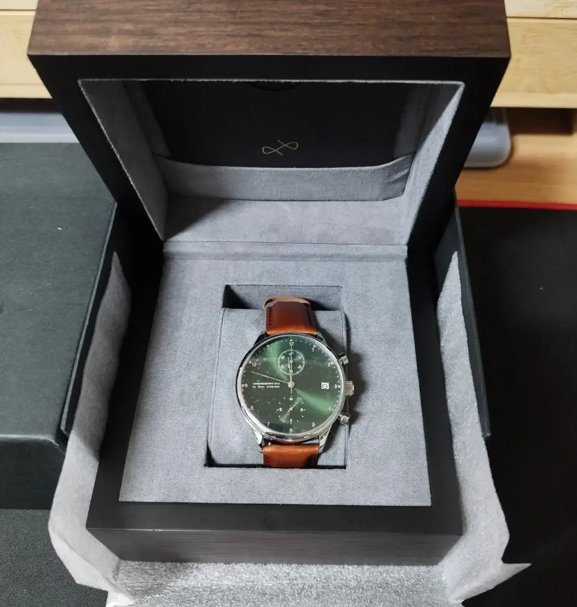 [SkovAndersen] 1815 Chronograph Green Sunlay