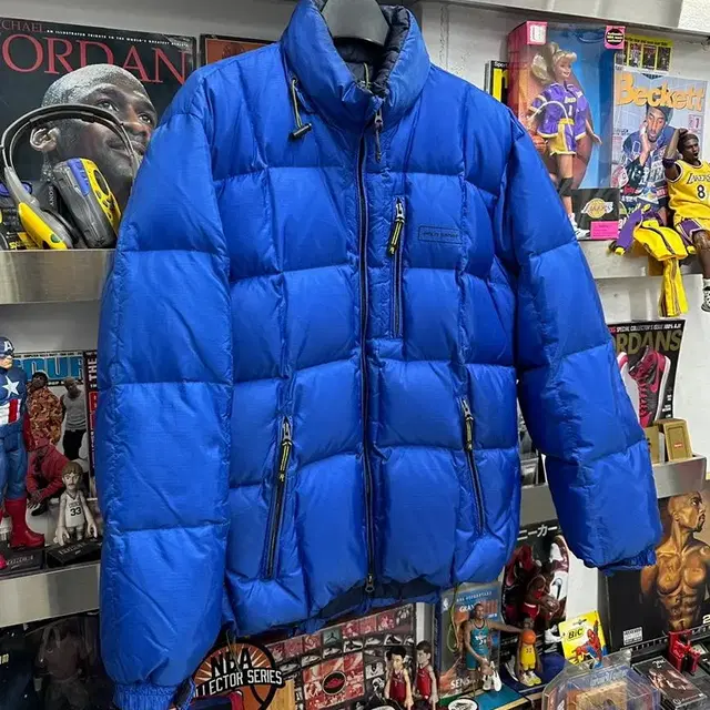 90s polo sport down jk 폴로스포츠 패딩 blue