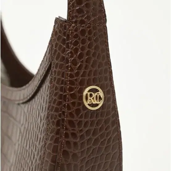 CROC-EFFECT SMALL SHOULDER BAG 렉토 가방