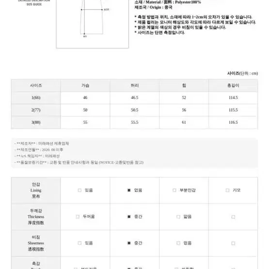 시크릿 라벨여리핏A라인나시원피스